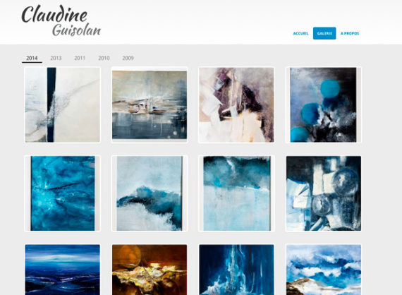 site web artiste peintre