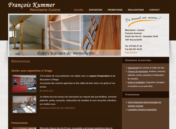 CMS dans site existant