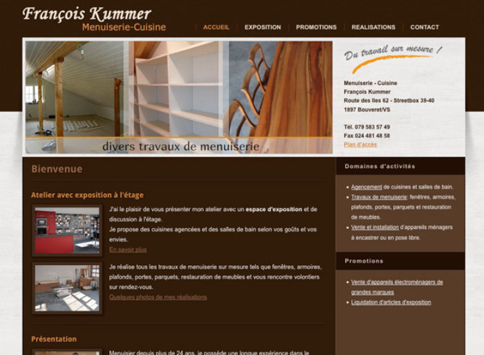 CMS dans site existant